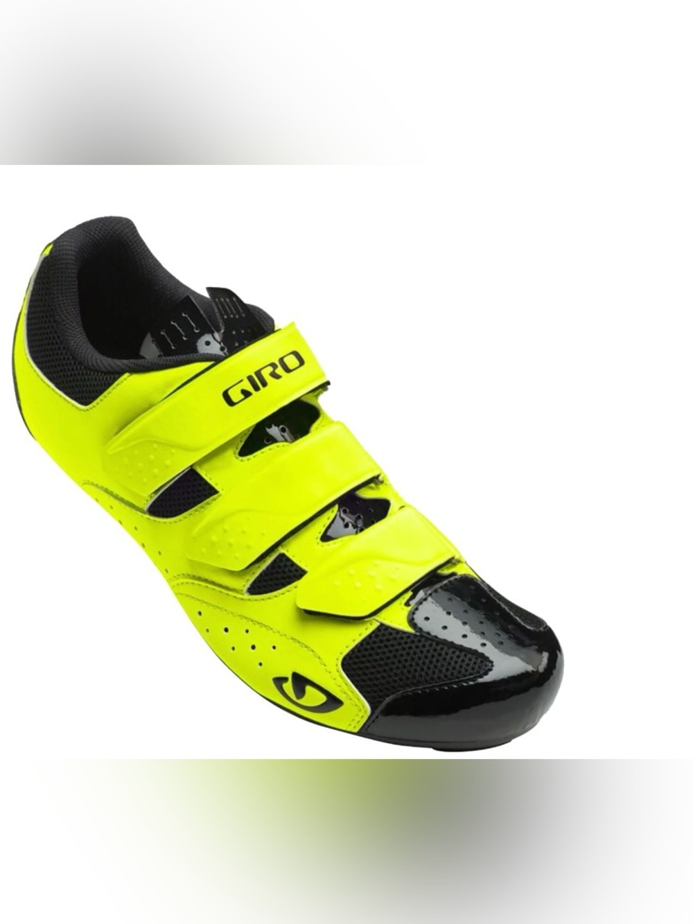 Giro Techne Road Cycling Shoes Hi Vis Yellow Black Men’s Size 14.5 EU 49 Peloton